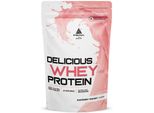 Delicious Whey Protein - 900G : Yogurt Al Lampone I Proteine I Mix Di Proteine (Concentrato Di Siero Di Latte E Isolato Di Siero Di Latte) I Consistenza Del Frullato I Con Lattasi I Solubilità Perfetta I Sapore Imbattibile I Costruzione Muscolare
