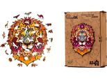 Puzzle Ecologico In Legno 133 Leone Africano A3