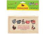 Domino Gli Animali Del Signor Muller Gioco Da Tavolo In Legno 28 Pezzi