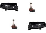 Johns, Fendinebbia Anteriore Adatto Per Audi A3 8V 04/12- Set Destro E Sinistro Con H8
