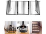 Swanew Cancelletto Di Sicurezza Per Caminetto Cancelletto Di Sicurezza Per Bambini Cancelletto Di Sicurezza Per Forno Premontato Circa 300 Cm X 76 Cm Cancelletto Di Sicurezza Per Porta