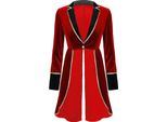 Signore Signori Ringmaster Taglia M Circo Costume Vintage Cappotto Showman Tailcoat Giacca Blazer Tuxedo Carnevale Cosplay Uniforme