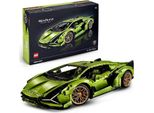 LEGO 42115 Technic Lamborghini Sián FKP 37 Rennwagen, Bauset für Erwachsene, Modellbausatz, Sammlerstück