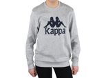 Kappa Sertum Junior Felpa 703797J-15-4101M, Felpa, Per Ragazzi, Grigio, Taglia: 170-176