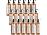 Sapone Liquido Per Le Mani Prija 18 × 380 Ml - Delicato, Vegano, Dispenser, Ginseng