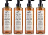 Sapone Liquido Prija Con Estratto Di Ginseng, Pompa 4X380Ml