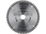 Wolfcraft Lama Per Troncatrice Per Tagli Di Precisione ø254X30 Z80 6543000