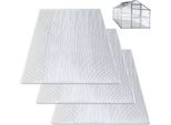 Yakimz 14X Lastre A Doppia Parete In Policarbonato 4Mm Lastre A Doppia Parete Per Serre