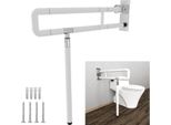 Maniglia Pieghevole Di Supporto Per Il Bagno 60Cm Maniglia Di Supporto Maniglia Di Presa In Acciaio Inox Maniglia Doccia Stand-Up Aiuto 200 Kg Di Carico Per Wc Wc Doccia
