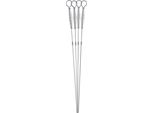 Spiedini Per Kebab In Acciaio Spiedini Per Grill 4 Pezzi 42,5 Cm