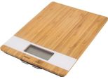 Orion Bilancia Da Cucina Bilancia Elettronica Piatta In Legno Di Bambù 5Kg
