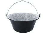 Bollitore Per Gulasch Orion Smaltato Pentola Per Gulasch Ungherese Appesa 13L
