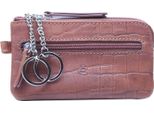 Esquire Caso Chiave Dallas Croco Key Case Brown Marrone