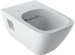 Geberit Selnova Square - Wc Sospeso, 540X350 Mm, Senza Bordo, Bianco 501.546.01.1