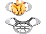 Orion Affetta Mele Corer In Acciaio Inox Lavabile In Lavastoviglie Manuale Per Frutta Luxy