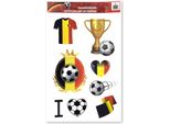 Adesivo Per Finestra Ek/Campione Del Mondo Di Calcio Belgio 8198