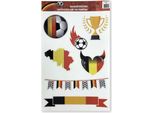 Adesivo Per Finestra Ek/Campione Del Mondo Di Calcio Belgio 8174