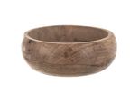 Ciotola In Legno Orion | Ciotola Da Portata | Ciotola In Legno Per Macedonia Di Frutta Secca Snack Decorativi In Legno Di Mango 18,5 Cm 900 Ml