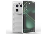 Oppo Find X6 Custodia, Custodia Protettiva In Silicone Tpu Morbido Antiurto Per Oppo Find X6 Bianco