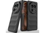 Oppo Find X6 Pro Custodia, Custodia Protettiva In Silicone Tpu Morbido Antiurto Per Oppo Find X6 Pro Nero
