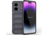 Custodia Realme Gt Neo 5, Custodia Protettiva In Silicone Tpu Morbido Antiurto Per Realme Gt Neo 5 Grigio Scuro