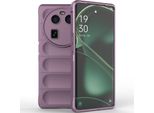 Oppo Find X6 Custodia, Custodia Protettiva In Silicone Tpu Morbido Antiurto Per Oppo Find X6 Viola