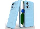 Custodia Redmi Note 12 Pro 5G, Custodia Protettiva In Silicone Tpu Morbido Antiurto Per Xiaomi Redmi Note 12 Pro 5G Blu