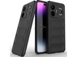 Custodia Realme Gt Neo 5, Custodia Protettiva In Silicone Tpu Morbido Antiurto Per Realme Gt Neo 5 Nero