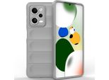 Custodia Redmi Note 12 Pro 5G, Custodia Protettiva In Silicone Tpu Morbido Antiurto Per Xiaomi Redmi Note 12 Pro 5G Grigio
