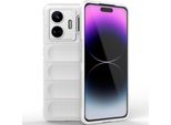 Custodia Realme Gt Neo 5, Custodia Protettiva Antiscivolo In Silicone Tpu Morbido Per Realme Gt Neo 5 Bianco