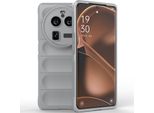 Oppo Find X6 Pro Custodia, Custodia Protettiva In Silicone Tpu Morbido Antiurto Per Oppo Find X6 Pro Grigio