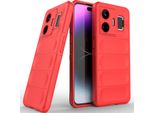 Custodia Realme Gt Neo 5, Custodia Protettiva In Silicone Tpu Morbido Antiurto Per Realme Gt Neo 5 Rosso
