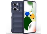 Custodia Redmi Note 12 Pro 5G, Custodia Protettiva In Silicone Tpu Morbido Antiurto Per Xiaomi Redmi Note 12 Pro 5G Blu Scuro