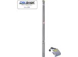 CHM GmbH® Tiefbrunnenpumpe Edelstahl 2 Zoll 370 Watt 1100 L/h 4,5 Bar Brunnenpumpe mit Schaltbox