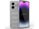 Custodia Realme Gt Neo 5, Custodia Protettiva In Silicone Tpu Morbido Antiurto Per Realme Gt Neo 5 Grigio
