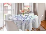 Abakuhaus Tovaglia Rotonda Mandala, Geometrica, Tovaglia Circolare Per Sala Da Pranzo, Decorazione Per Cucina, 150 Cm, Multicolore