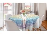 Abakuhaus Tovaglia Rotonda Mandala Arcobaleno, Tappetino Yoga, Tovaglia Circolare Per Sala Da Pranzo, Decorazione Cucina, 150 Cm, Multicolore