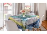 Abakuhaus Tovaglia Rotonda Mandala, Elemento Geometrico, Tovaglia Circolare Per Sala Da Pranzo, Decorazione Cucina, 150 Cm, Multicolore