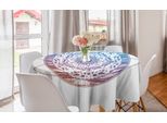Abakuhaus Galaxy Mandala Tovaglia Rotonda, Motivo Medaglione, Tovaglia Circolare Per Sala Da Pranzo, Decorazione Cucina, 150 Cm, Multicolore