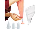 Sacchetto Per Piping Orion Sacchetto Per Piping In Silicone Per Decorare Torte E Crostate Con Beccucci Per Piping Set-12Tl, 12 Pezzi.