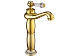 Mexen Draco Rubinetto Lavabo Alto, Oro - 745410-50
