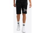 Pantaloncini Herren Normale Passform Lifestyle Basic Shorts Nero/Bianco S Tapout
