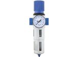 Rqs OFR-3/4-MIDI Riduttore Di Pressione Con Manometro, Separatore D'acqua