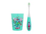 Set Di Spazzolini Peppa Pig Con Timer - Verde Menta
