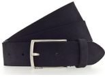 Mustang Pelle Cintura Classic Belt W105 Navy Blu Scuro