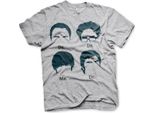 Maglietta "Big Bang Theory Prefix Heads"" - Media - Grigio-Erba"
