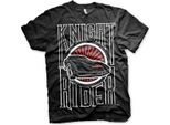 Maglietta Knight Rider Sunset K.I.T.T. - Xx-Large - Nero