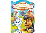 Paw Patrol - Libro Da Colorare Sagomato Con Adesivi
