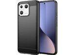 Custodia Per Xiaomi 13 In Silicone Tpu Morbido, Fibra Di Carbonio, Custodia Protettiva Antiurto Nera