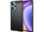 Custodia Per Xiaomi Redmi Note 12 Turbo In Silicone Tpu Morbido, Fibra Di Carbonio, Custodia Protettiva Antiurto Nera